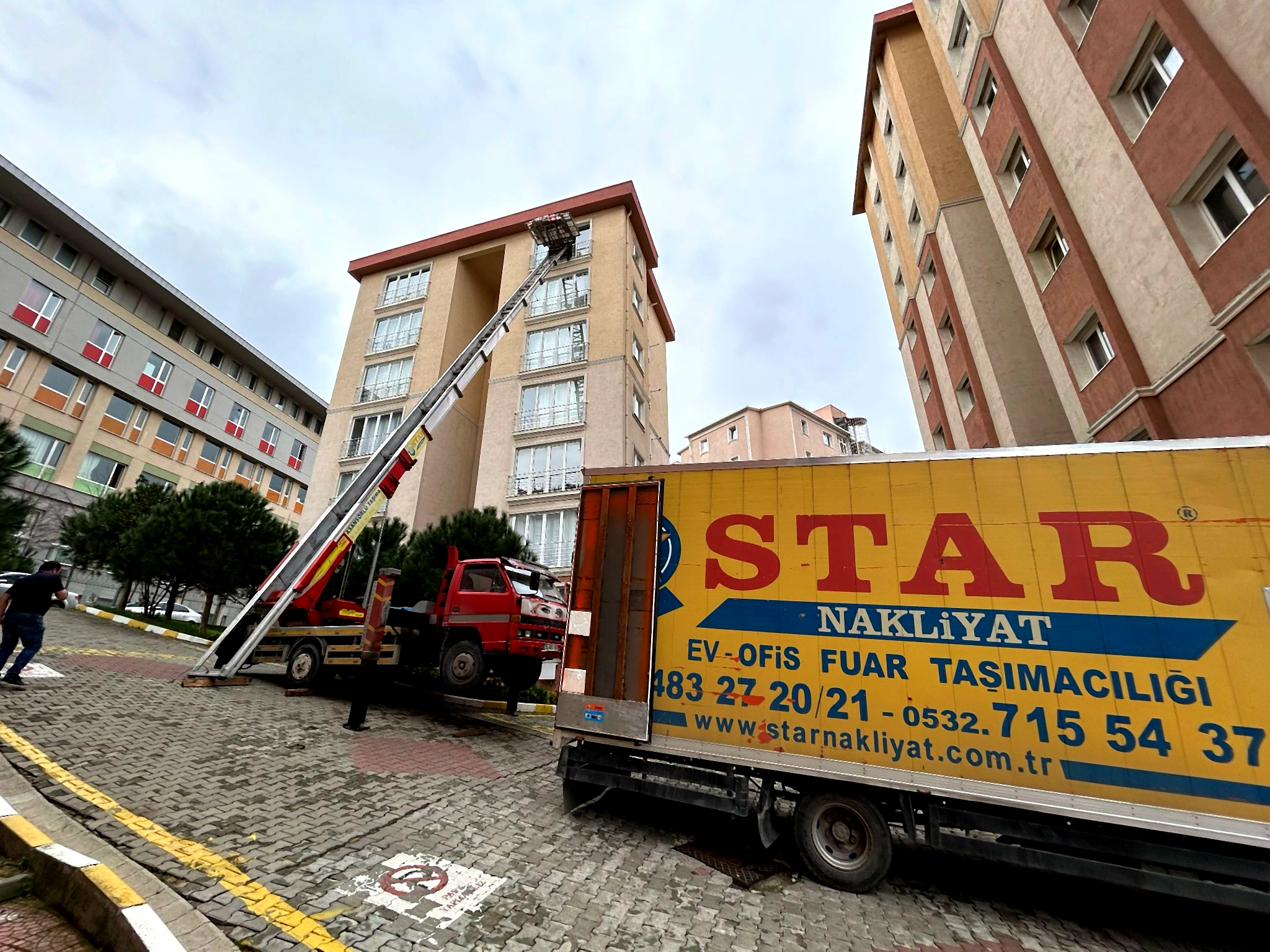 Star Nakliyat Çayırova asansörlü evden eve nakliyat